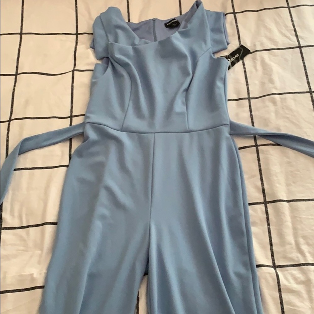 Blue Pant Suit